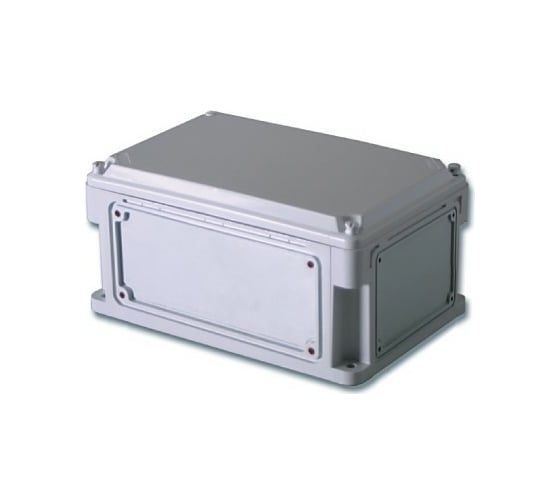 Изображение товара Пластиковый корпус DKC IP67, 300x150x146, стенки с выбивным фланцем, непрозрачная крышка 531210