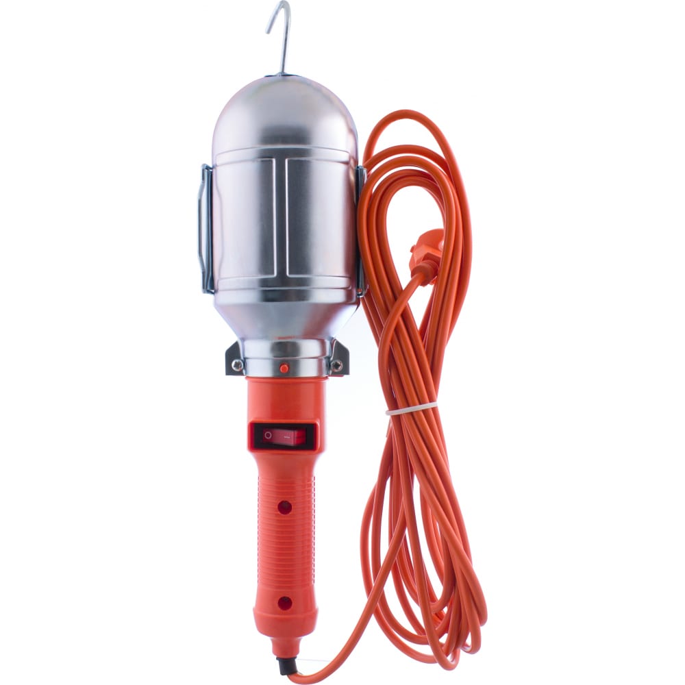 Переносной фонарь старт на проводе 5м clb 101-5m orange - фото 1