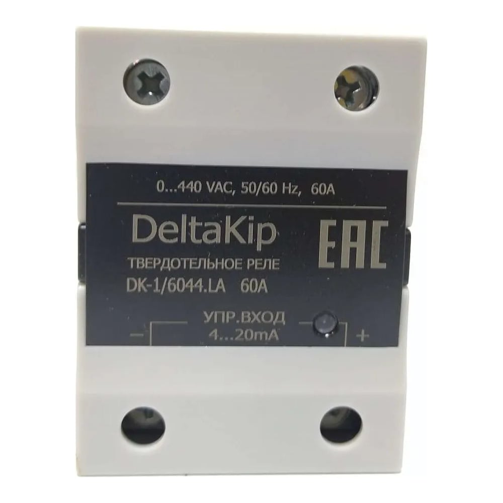 Изображение товара Однофазное твердотельное реле DELTAKIP DK1-6044.LA 60A