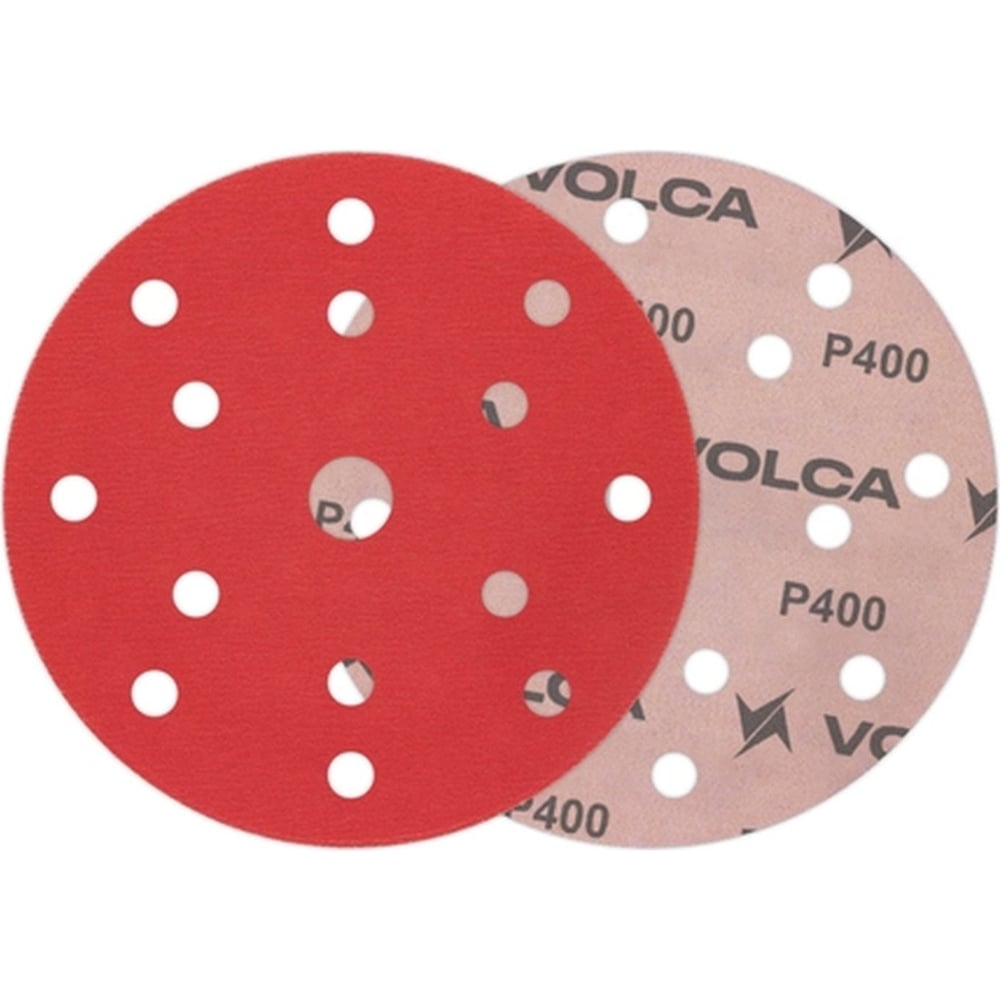 Изображение товара Диск ONYX 150 мм, 15 отверстий, Р400, упаковка 50 шт VOLCA