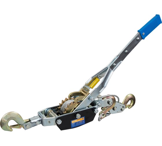 Изображение товара Ручная лебедка с двойным храповым механизмом KRAFT 4Т KT 705009