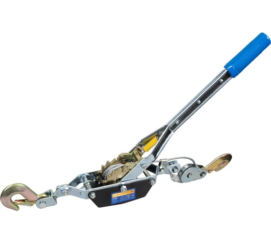 Изображение товара Ручная лебедка с двойным храповым механизмом KRAFT 2Т KT 705008
