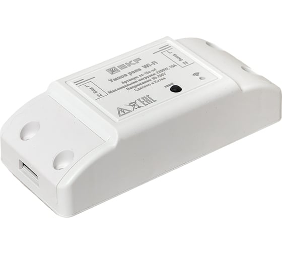 Изображение товара Умное реле EKF 10а wi-fi connect ss-10a-wf