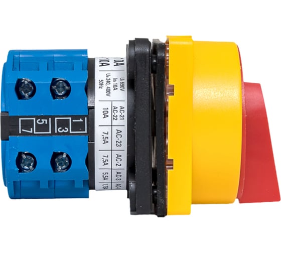 Изображение товара Кулачковый переключатель EKF ПК-1-14 10А 4P "0-1" с блокировкой IP65 PROxima pk-1-14-10-a65