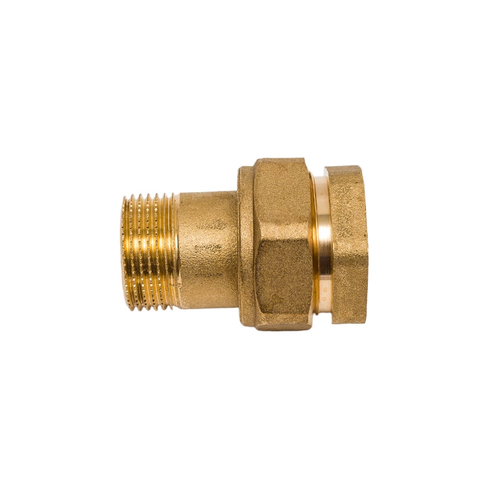 Изображение товара Сгон американка ELSEN Metalit прямой 3/4 латунь с уплотнением