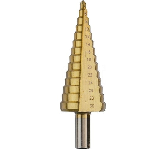 Изображение товара Сверло ступенчатое 4-30 мм, 14 ступеней P.I.T. AMED09-0430