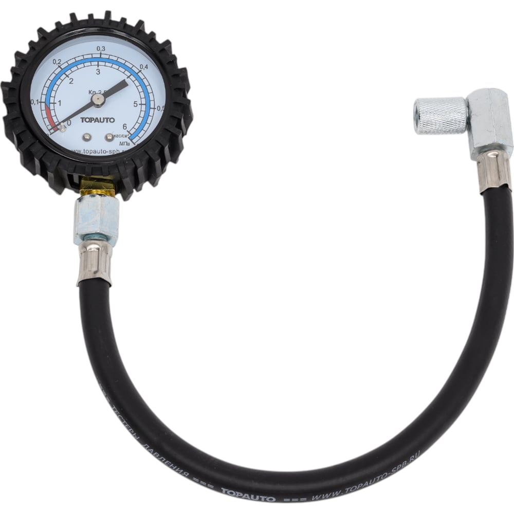 Изображение товара Измеритель давления топлива TOPAUTO Топливомер с Г-образным наконечником 13122