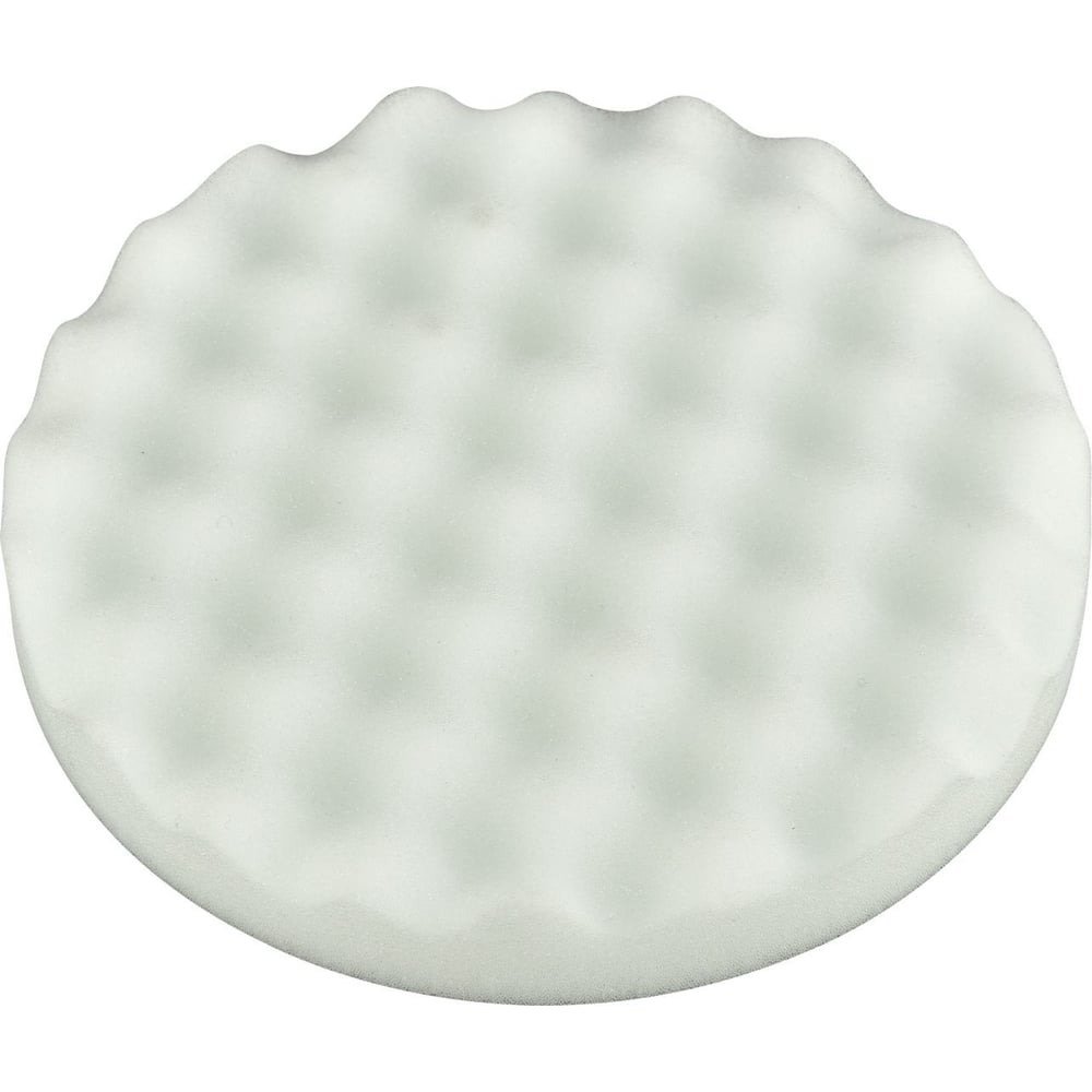 Изображение товара Губка полировальная волна белая 150x25 мм на липучке P.I.T.