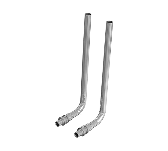 Изображение товара Г-образная трубка для подключения к радиатору ELSEN Monolit 16, длина трубки - 250 мм, медь EFA1615.250