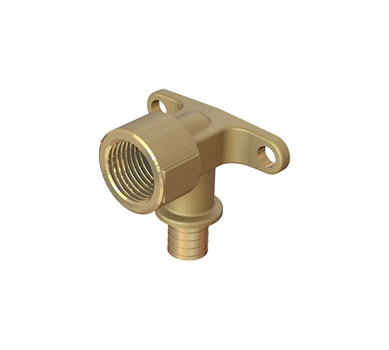 Изображение товара Настенный угольник ELSEN Monolit В, 20, 1/2", латунь EFA25.20-12WB