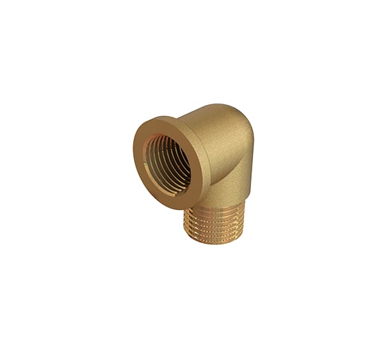 Изображение товара Угольник ELSEN Metalit 90, НВ, 3/4", 3/4", латунь EBF12.34