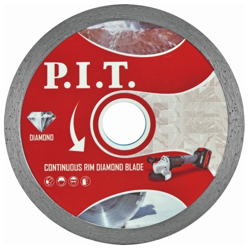 Изображение товара Диск алмазный отрезной 300 мм для керамики и плитки P.I.T.