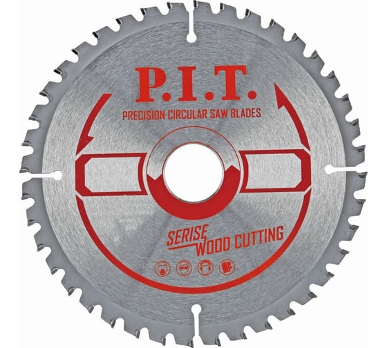 Изображение товара Диск пильный 250x32/30x2.4 мм 80T P.I.T. ACTW04-250T80