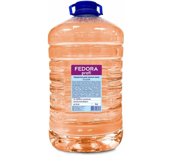 Изображение товара Средство для мытья пола FEDORA Profi  5л (ПЭТ) 603_5PET
