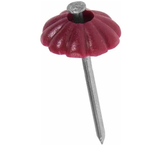 Изображение товара Декоративный гвоздь КРЕП-КОМП бордо, 100 шт. 16-0920