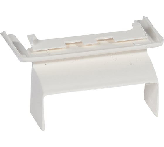 Изображение товара Выдвижной блок Legrand для монтажа на торце мини-плинтуса DLPlus 60x20, белый 031645