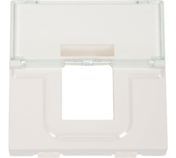 Изображение товара Лицевая панель для информационных розеток Legrand Программа Mosaic, для коннектора формата Keystone - 2 м 078604