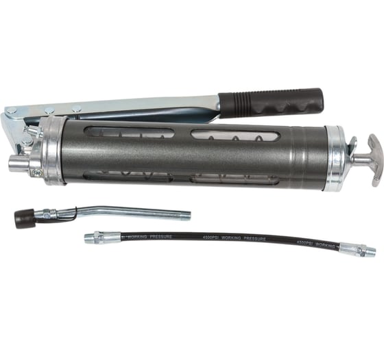 Изображение товара Шприц 2-х плунжерный для густой смазки с окнами в тубе, 400мл NORDBERG NO2406