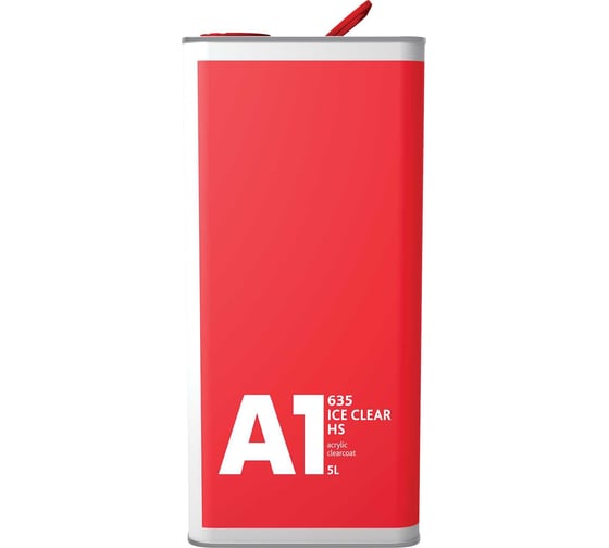 Изображение товара Лак A1 635 ICE CLEAR HS 5л +2,5л, в компл. с отвердителем 635IC-7500