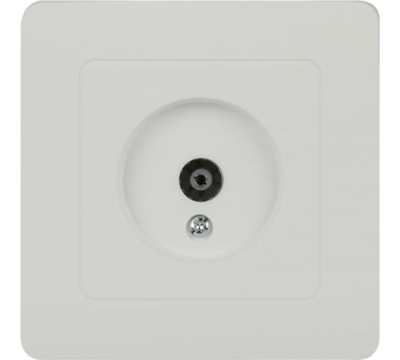 Изображение товара TV розетка Intro 730101 Style одиночная, IP20, СУ, белый Б0060647