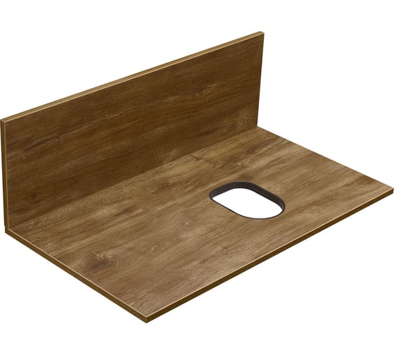 Изображение товара Столешница + панель AQUATON Мишель 80 Дуб Рустикальный, универсальная 00085443