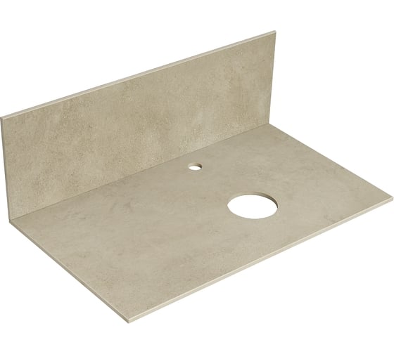 Изображение товара Столешница+панель AQUATON Мишель 80 керамогранит, универсальная 00086550