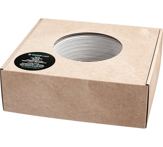 Изображение товара Провод ПУГВ Торкабель 4,0 белый 50м в коробке 0712179201781