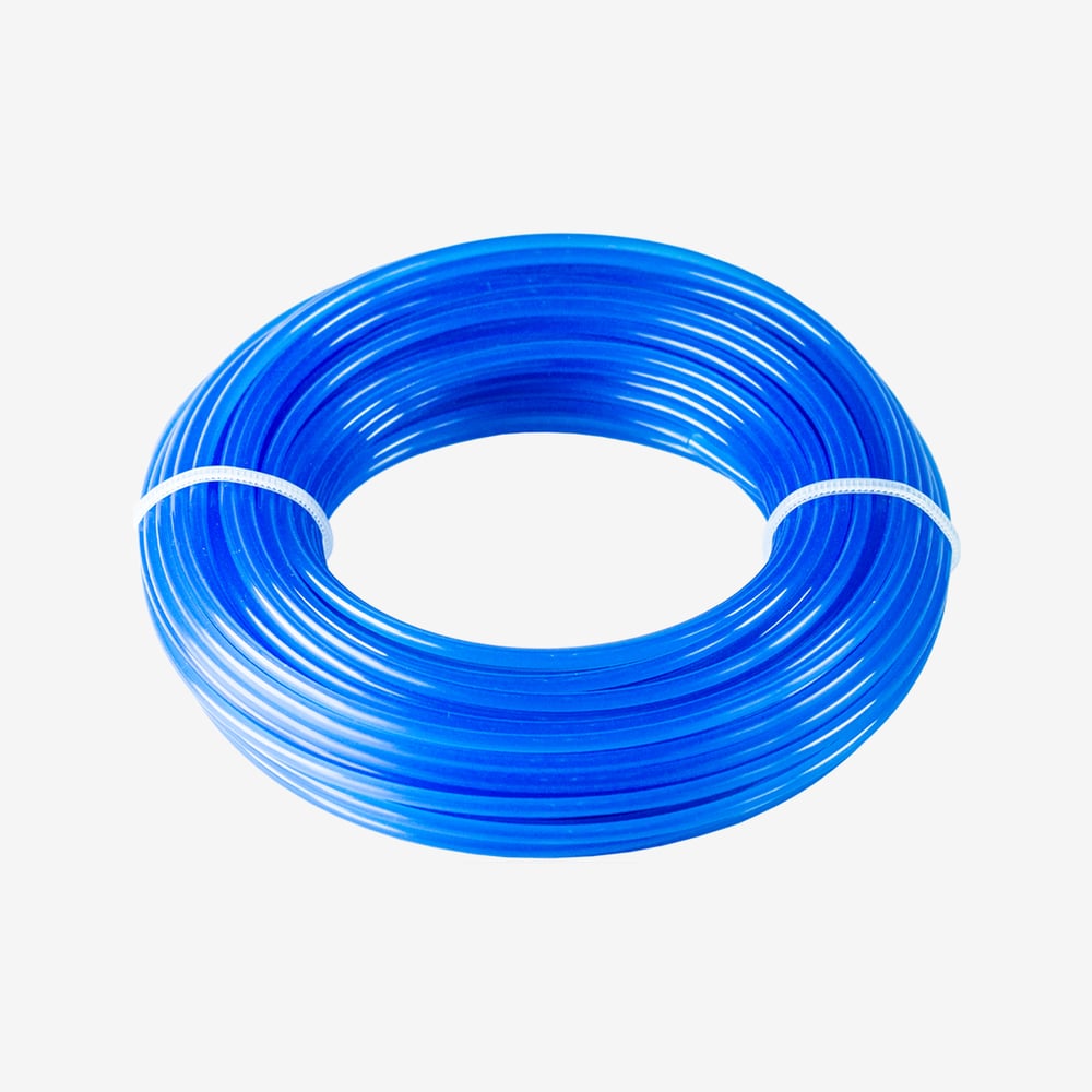 Изображение товара Леска для триммера Gold круг 2.4 мм 15 м в блистере POLYAGRO