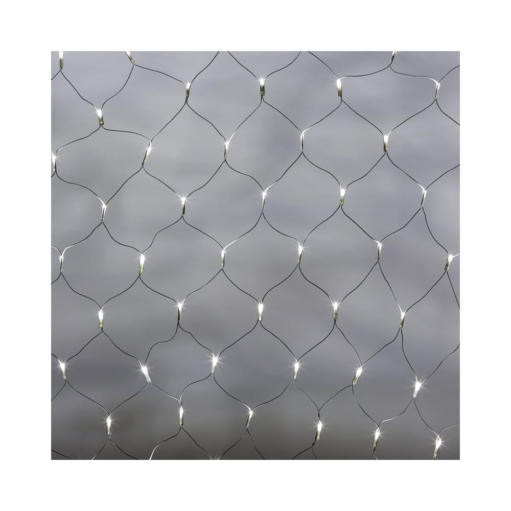 Изображение товара Электрогирлянда сетка 1.8x1 м е96508 с 160 светодиодами белого свечения