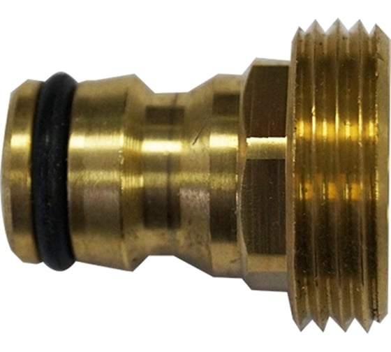 Изображение товара Штуцер латунный с внешней резьбой 3/4" POLYAGRO 7577335