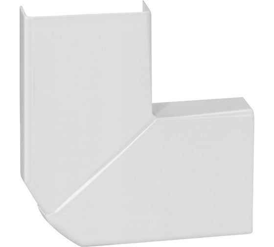 Изображение товара Переменный плоский угол Legrand для мини-плинтусов DLPlus 32x12,5, белый 030253