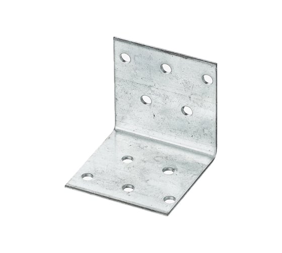 Изображение товара Крепежный равносторонний уголок РК ГРУП 50x50x50х1.8 10шт. РКГ00014207
