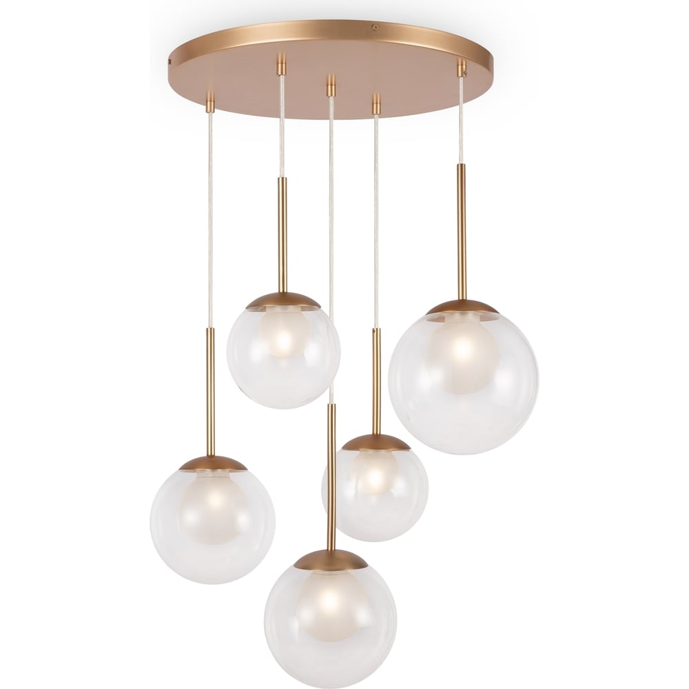 Изображение товара Подвесной светильник MAYTONI basic form 5хG9 20W золото стиль модерн