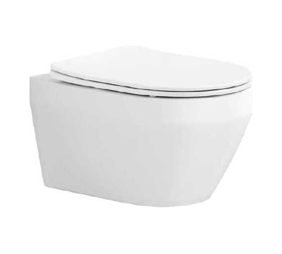 Изображение товара Подвесной безободковый унитаз Aquatek Лея aq1199-00 00000133561