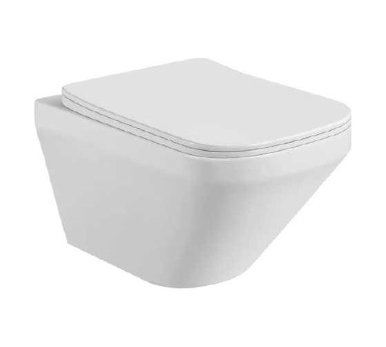 Изображение товара Подвесной безободковый унитаз Aquatek Лира aq1155-00 00000133562