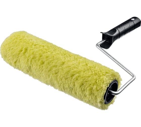 Изображение товара Малярный валик Зубр СИНТЕКС 40, 240 мм, d=40 мм, ворс 18 мм, ручка d=6 мм, 03515-24_z01