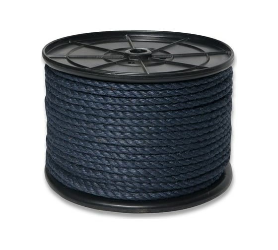 Изображение товара Джутовый канат ЩИТ ДТ d. 8 мм синий на кат. 200 мм 150 м 66872