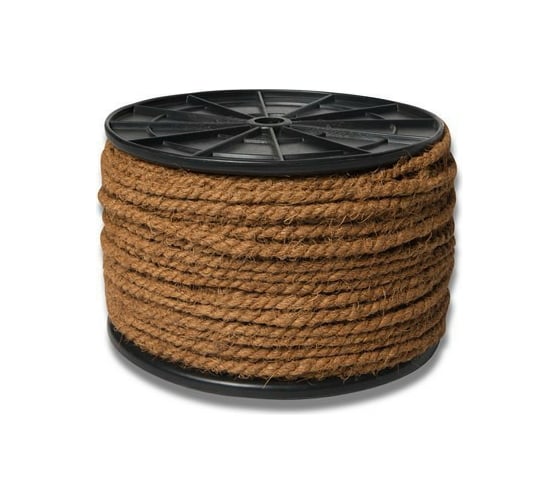 Изображение товара Кокосовая веревка ЩИТ d. 10 мм на кат. 200 мм 150 м 66844