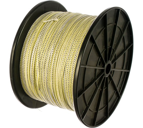 Изображение товара Полипропиленовый шнур ЩИТ ПП 8-прядный d. 5 мм с серд. 200 мм 550 м 66915