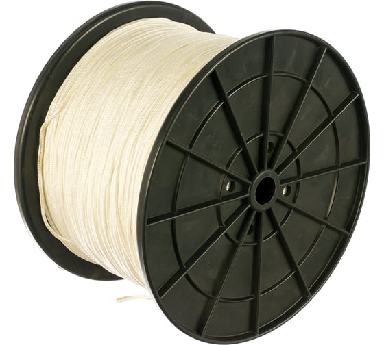 Изображение товара Полиамидный шнур ЩИТ ПА плет. 16-прядный d. 3 мм на кат. 200 мм 900 м 66902