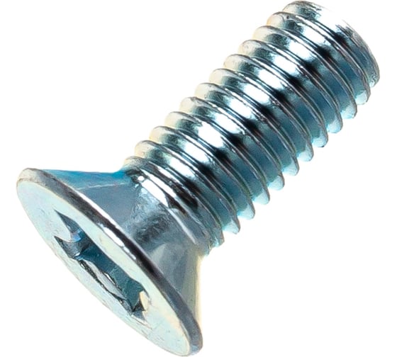 Изображение товара Винт с потайной головкой Саморезик 8х20 оцинк. DIN 965, 300 шт. DIN965-8х20-300