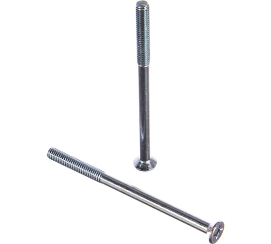 Изображение товара Винт с потайной головкой Саморезик 6х90 оцинк. DIN 965, 90 шт. DIN965-6х90-90