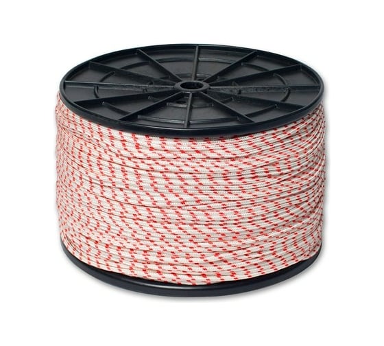 Изображение товара Полиамидный шнур ЩИТ ПА плет. 16-прядный d. 5 мм на кат. 200 мм 500 м 66904
