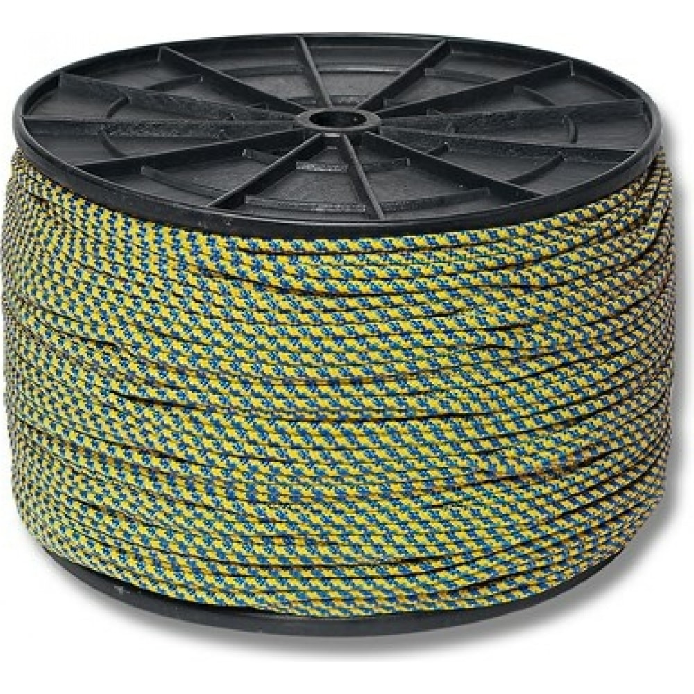 Комбинированный шестнадцатипрядный полипропиленовый шнур ЩИТ шнур для подвязки растений 50 м полипропилен greengo