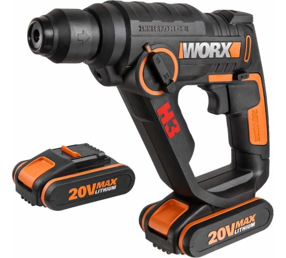 Изображение товара Аккумуляторный перфоратор WORX WX390.1