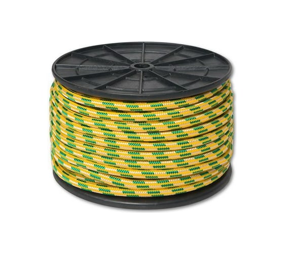 Изображение товара Полиамидная веревка ЩИТ ПА плет. 24-прядная d. 20 мм на кат. 300 мм 50 м 66955