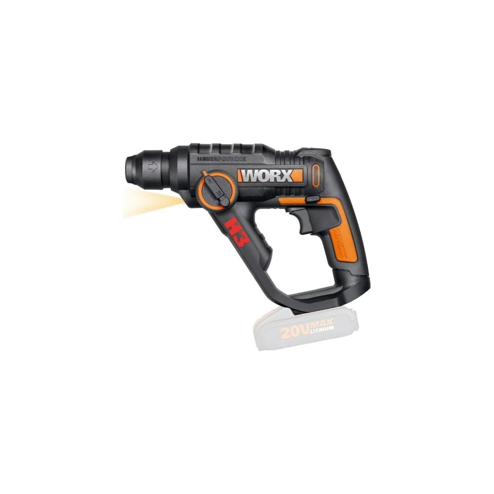 фото Аккумуляторный перфоратор worx wx390.9