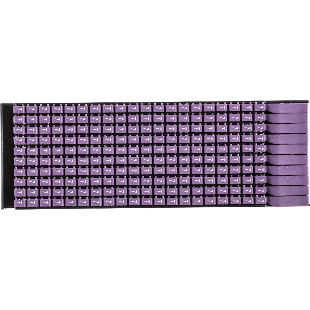 Маркер для кабеля DKC маркер спиртовой brush touch twin цв p81 глубокий фиолетовый