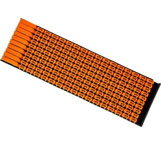 Изображение товара Маркер для кабеля сечением 4-6 мм DKC символ 3, 160шт MKF3S3