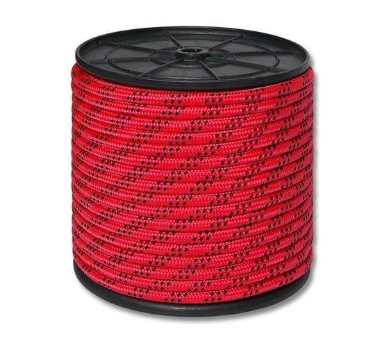 Изображение товара Полипропиленовый шнур ЩИТ ПП 16-прядный d. 18 мм с серд. цветной на кат. 300 мм 60 м 66999